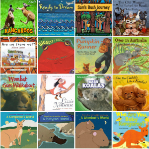 This book list of Australia Books for Kids is a perfect list for an Australia unit study. Perfect for reading about the Australian outback, kangaroos, and koalas, too!