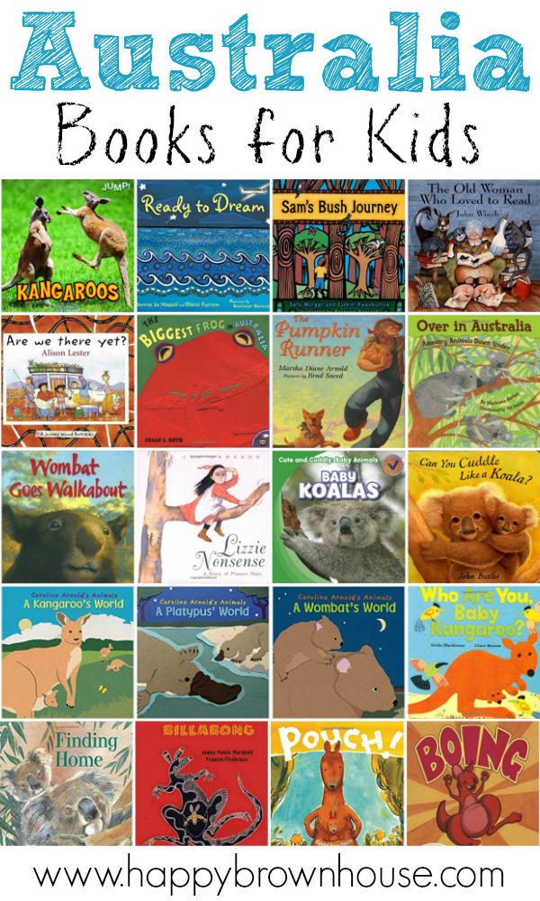 list of Australia Books for Kids