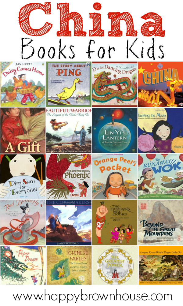 Study China with this list of China Books for Kids. Perfect for a China unit study or just to learn about the Chinese culture.