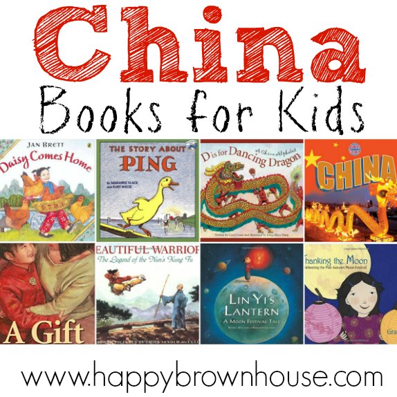 China Books for Kids~ a perfect list of books for kids about China to use during a China unit study or just to learn about China