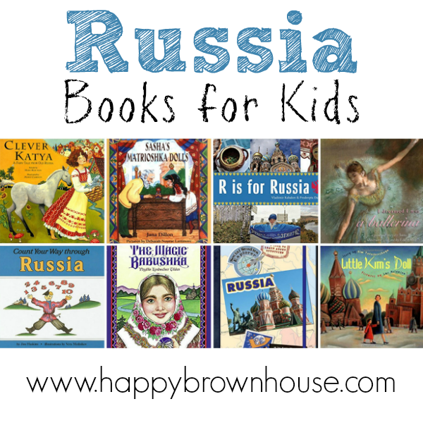 This list of Russia Books for Kids is perfect to use when planning a Russia unit study. Take this list to the library with you!