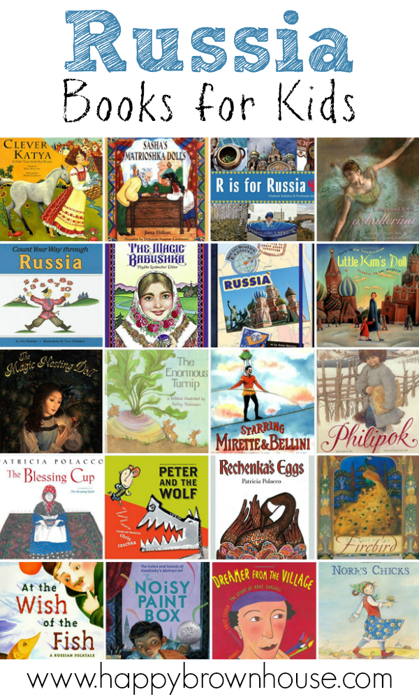 This list of Russia Books for Kids is perfect to use when planning a Russia unit study. Take this list to the library with you!