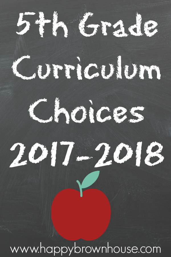 5th Grade Homeschool Curriculum Choices