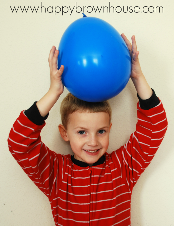 Make a light bulb glow with a balloon! Perfect balloon science activity for kids