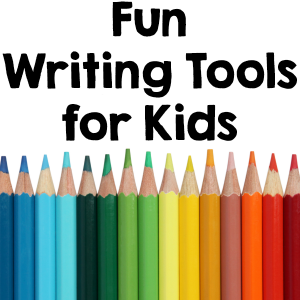 Get kids writing more with these fun writing tools for kids. Kids will love these fun pens, pencils, markers, and crayons. They'll love them so much that they'll beg to write!