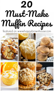 20 Must-Make Muffin Recipes