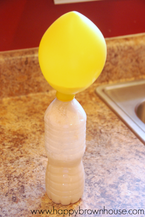Sugar & Yeast Balloon Experiment - Happy Brown House