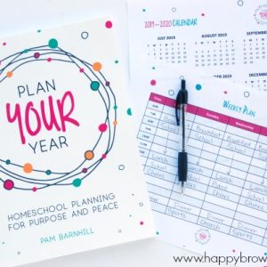 Plan Your Year Planning Pages and book