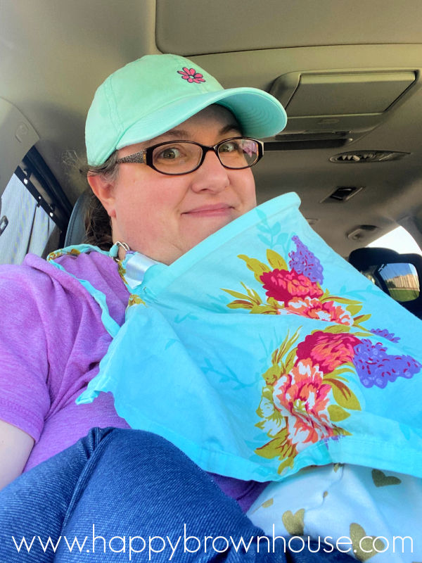 Breastfeeding moms are always prepared to feed their baby any time and any place. While you don't need a nursing cover-up, moms who are modest or need to eliminate distractions for baby, should add a nursing cover to their diaper bag checklist.