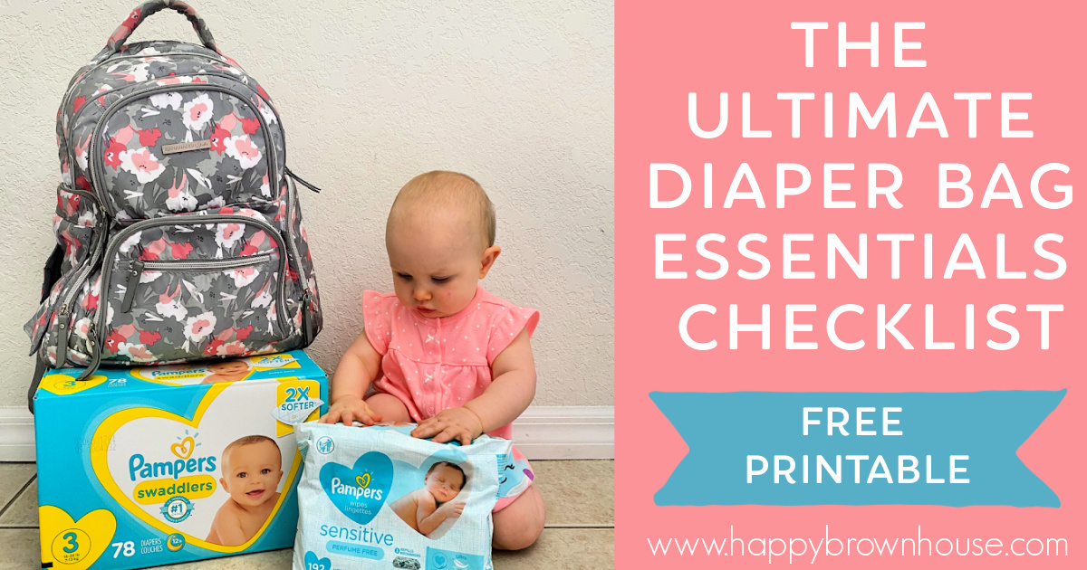 interview Telemacos sort The Ultimate Must-Have Diaper Bag Essentials Checklist - Happy Brown House
