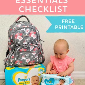 Always be prepared for any baby emergency life throws at you with The Ultimate Diaper Bag Essentials Checklist.