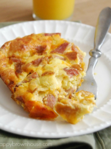 Ham, Egg, and Cheese Breakfast Casserole